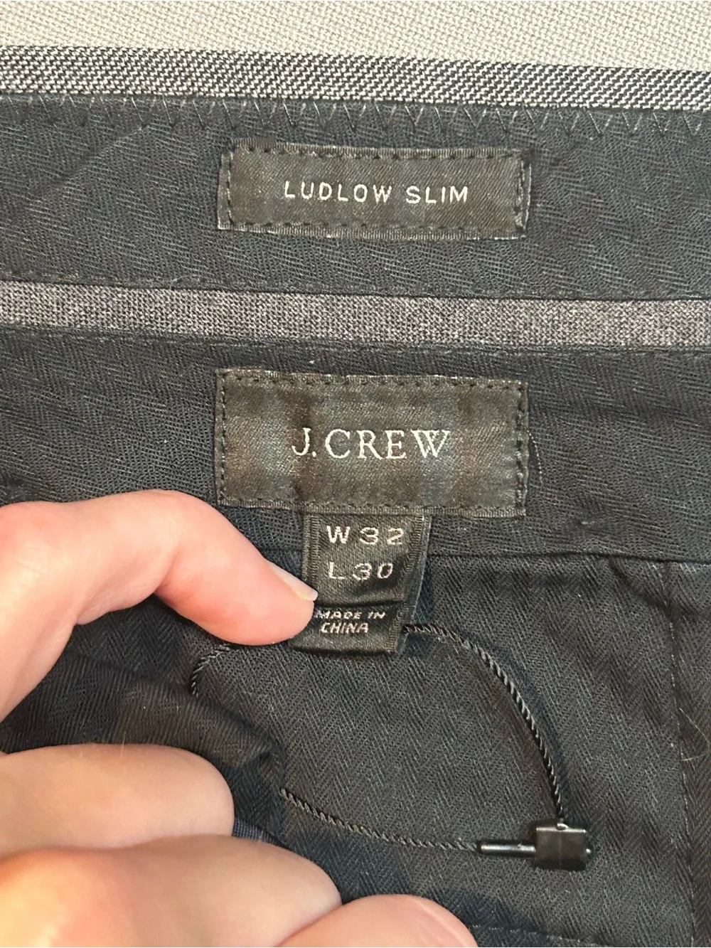 J. Crew Ludlow Slim-fit suit pant in Italian worsted wool